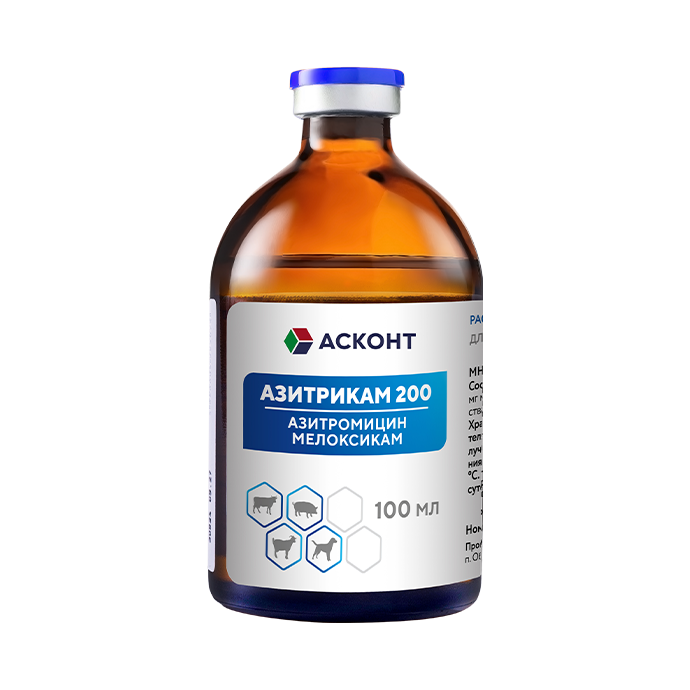 Азитрикам 200